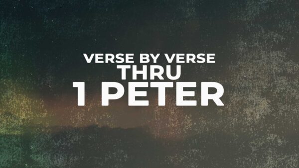 1 Peter 1:1-2 - Finding Hope In Suffering Image